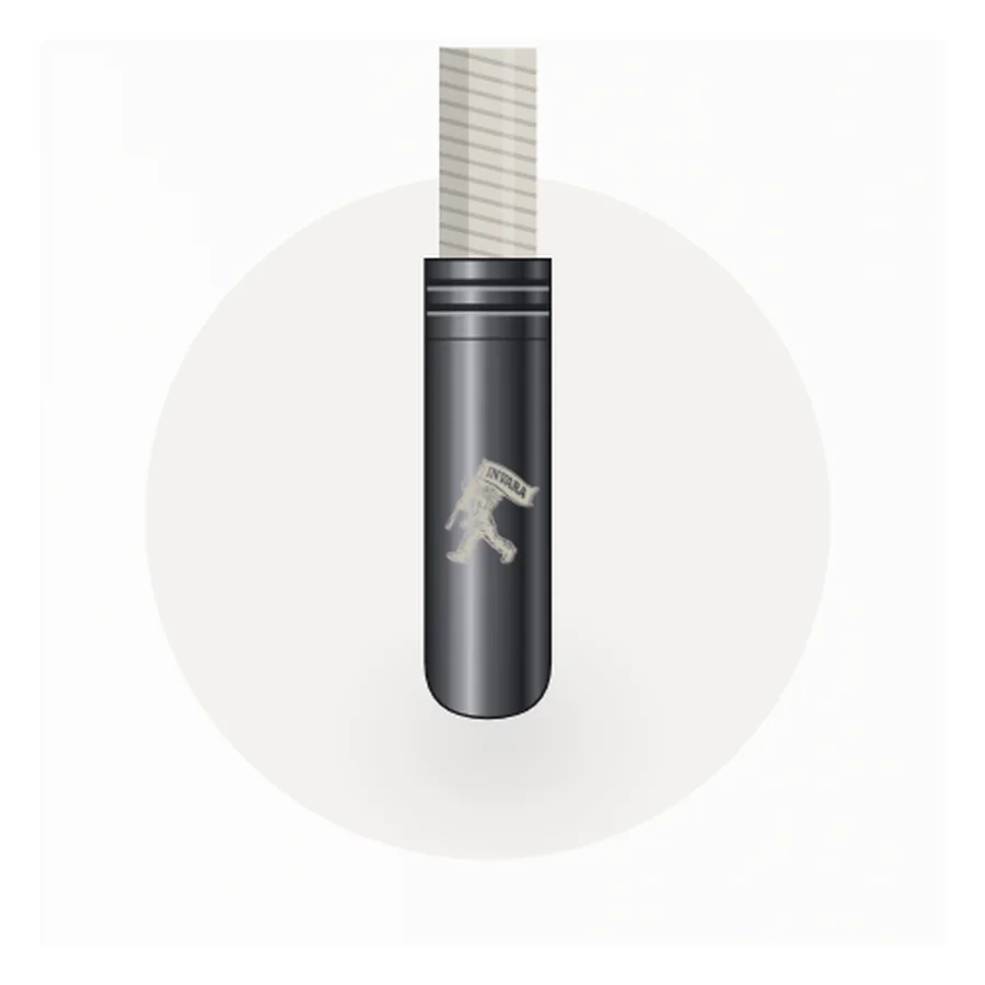Engraved aglet detail